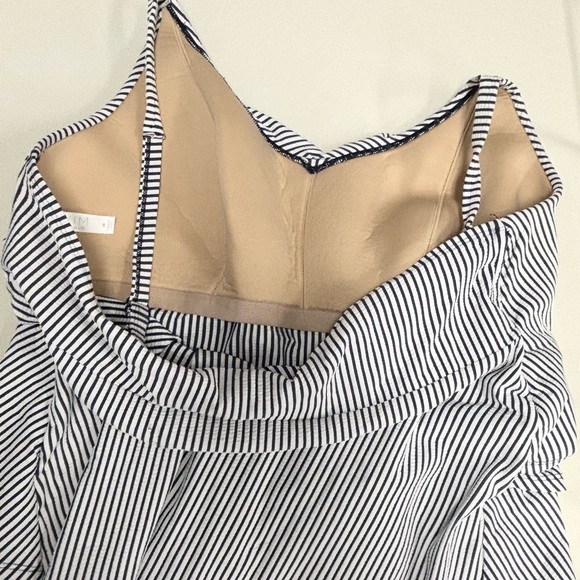 Cacique Navy and White Striped two piece bathing suit size 22 - Picture 10 of 11